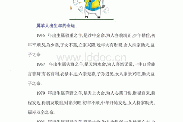 2017年属羊人的命运解析：运势、特点与未来展望