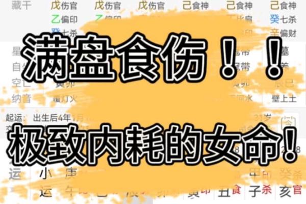 揭开食伤命格的神秘面纱：女孩的命运与潜能