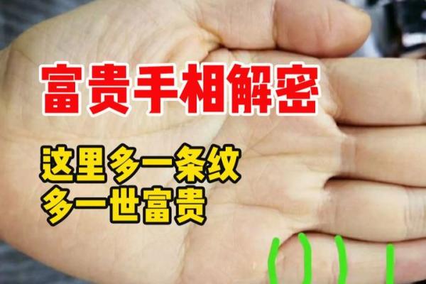 大富大贵手相解析：揭示命运与财富的奥秘