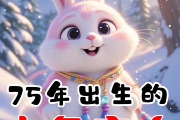 1975年兔子出生的命运与特点解析 1975年兔子出生的命运与特点解析