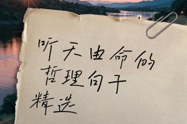 命以什么成语:探寻“命”字的深邃智慧和人生哲理 命以什么成语:探寻“命”字的深邃智慧和人生哲理