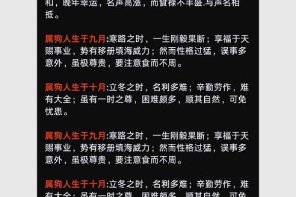 1994年属狗男士的命理分析与生活指南