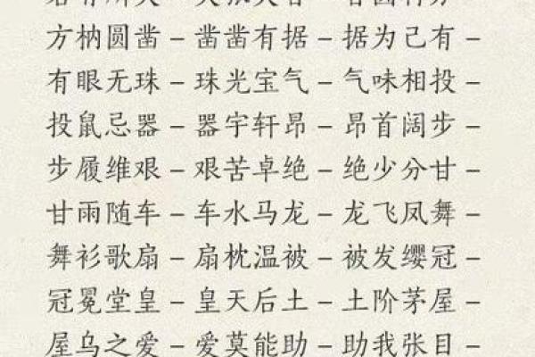 命什么多什么，打成语大全，带你领略成语的魅力与智慧！