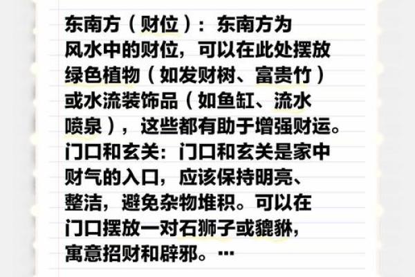 壁上土命与招财之道：运用风水提升财运的秘密