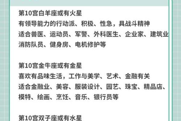 白云命的职场选择：寻找适合的星座职业生涯