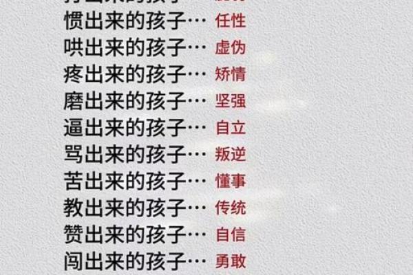 孩子命在三空：什么命运影响他们的成长与未来