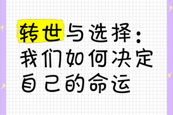 选择决定命运：如何通过选择改变人生轨迹