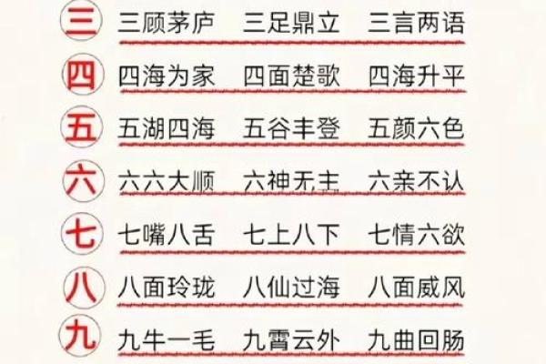 命名年份的成语大全：智慧的象征与文化的传承