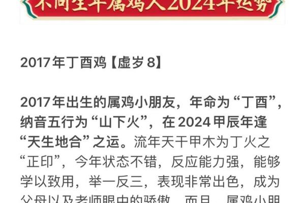 20017年鸡年生人的命运与性格解析，揭示人生秘诀
