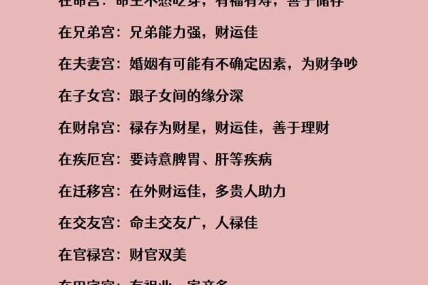 紫薇命理属性解析：一探究竟的神秘宇宙力量