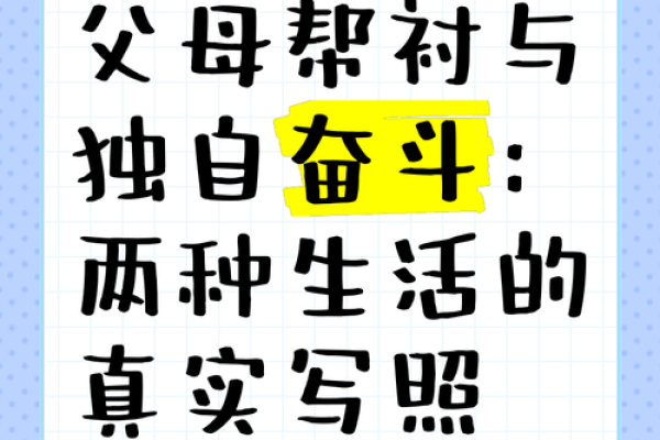 无父母帮衬，你的命运将如何书写？
