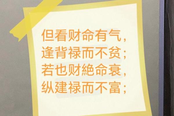 探寻禄存入命的深层含义与重要性