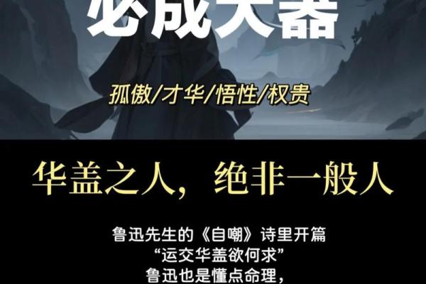 命带华盖的人适合的职业与人生指南