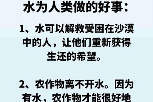 水命人的喜忌：探寻水的智慧与生活的调和