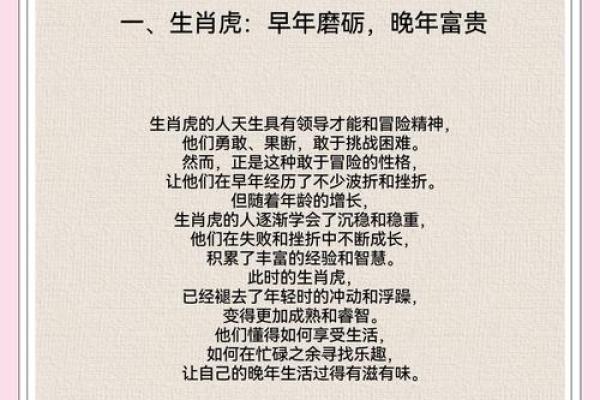 根据属相分析命运：不同生肖的人生轨迹与性格特点