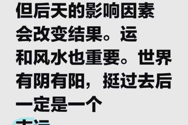 先天命与后天修命：命理与人生的深刻对话