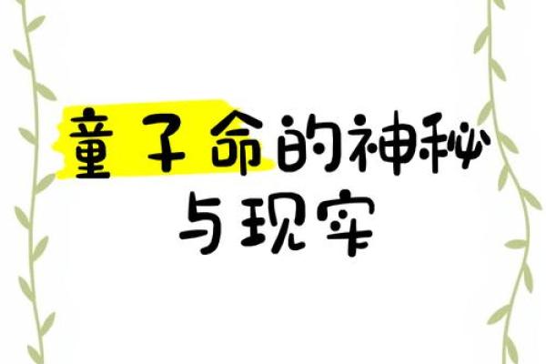 探索童子命的神秘面纱：揭秘每类童子命的独特说法与特征