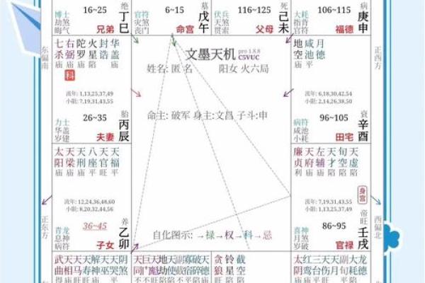 探秘紫薇命盘：主星揭示你命运的秘密