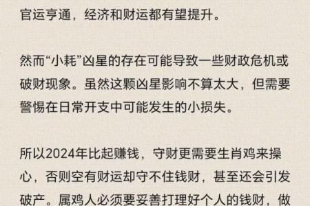 属鸡之命：二零零四年出生的你，命运与幸运的探讨