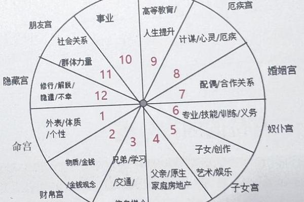 探秘命理之道：二宫命与四宫命的深刻含义与影响