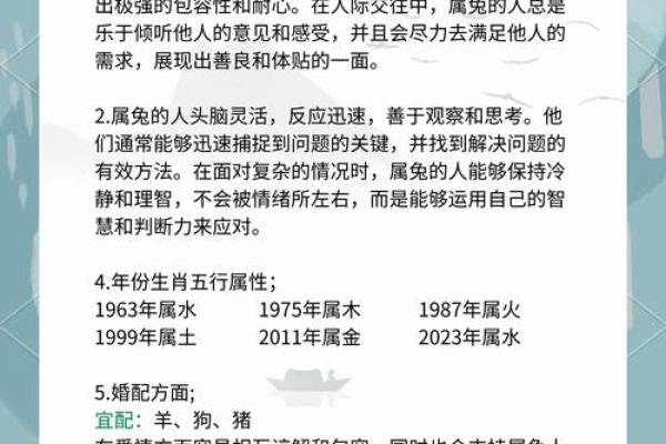 2006年兔年命运解析：从五行来看兔年的特质与价值