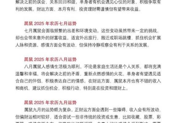 2009年属鼠人的命运揭秘与人生方向探索