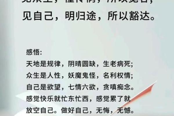 命理的奥秘：道家智慧与人生的深刻启示