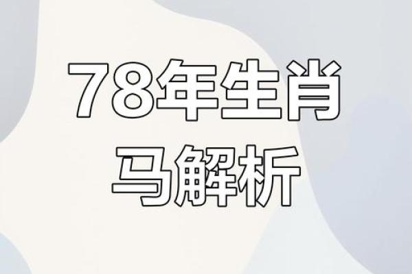 1978年出生的马在命理学上的象征与特征
