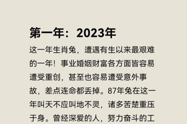兔年的命运与性格分析：你属于哪种兔？