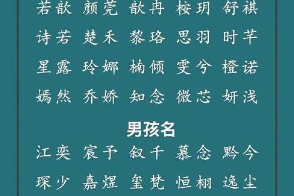 2021年命理与命名：如何为孩子选择一个吉祥的名字