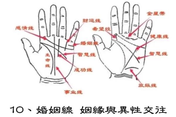 命理线揭示命运：看手相中的命运之路与性格特征