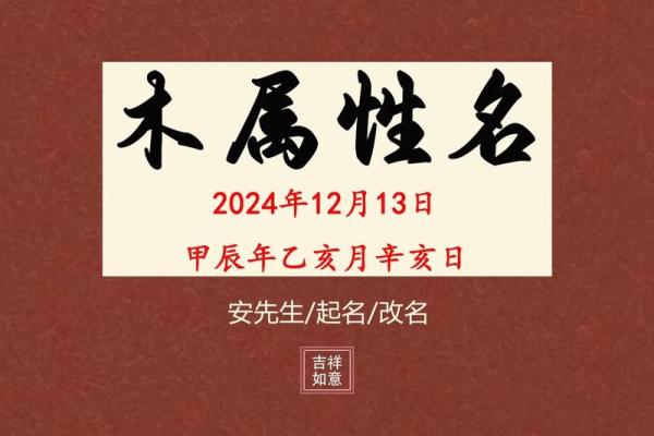 探索木命之美：如何为木命取一个寓意深远的名字