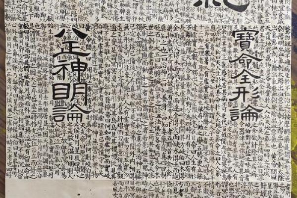 探索命理深奥之道：揭示宝命全形论的智慧与魅力