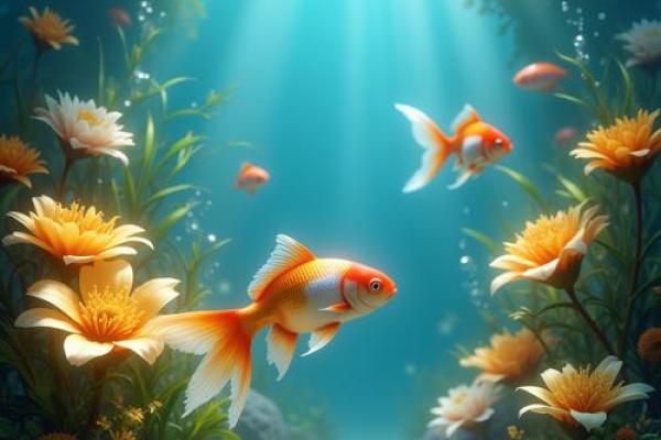海中金命:金鱼与其他水生动物的神秘世界 海中金命:金鱼与其他水生动物的神秘世界