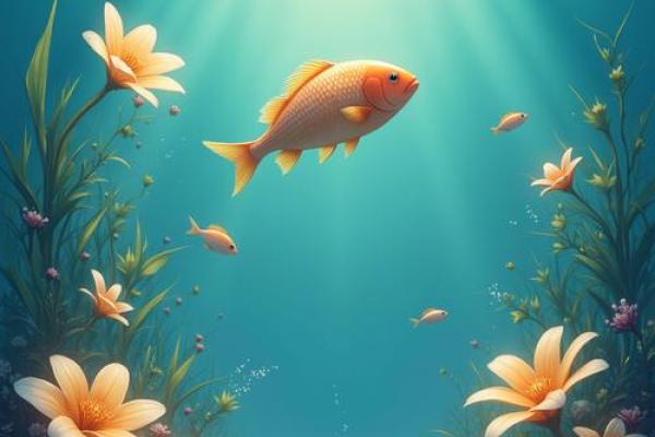 海中金命:金鱼与其他水生动物的神秘世界 海中金命:金鱼与其他水生动物的神秘世界