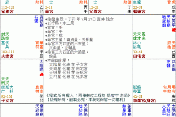 揭秘紫薇命盘中的各大星宿及其神秘影响力