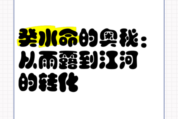 探索1985年水命的奥秘与人生启示 探索1985年水命的奥秘与人生启示