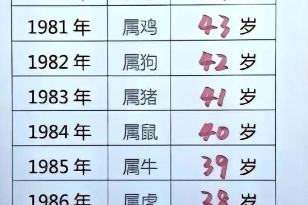 42岁属什么生肖？解密你的命运与性格特征！