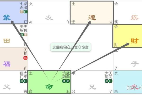 探秘紫薇命盘中的武曲星：意义与影响解析