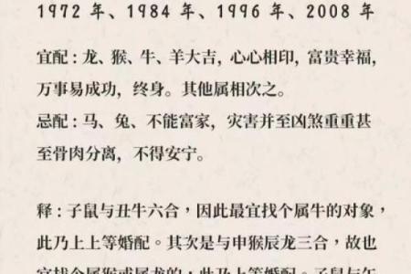 1966年命婚配：解读不同生肖的缘分与婚姻