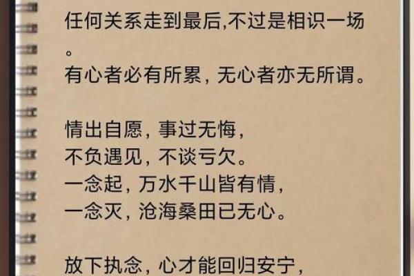 命若相惜，缘定三生的启示与感悟