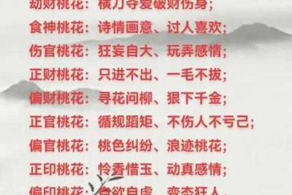命理学中的桃花运：如何掌握爱情与人际关系的秘钥