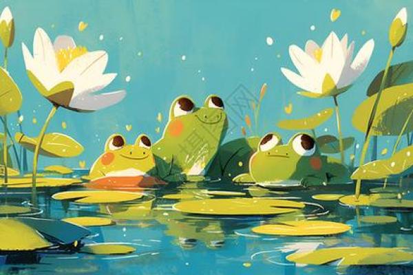 青蛙的奇幻旅程：从池塘到星空的蜕变