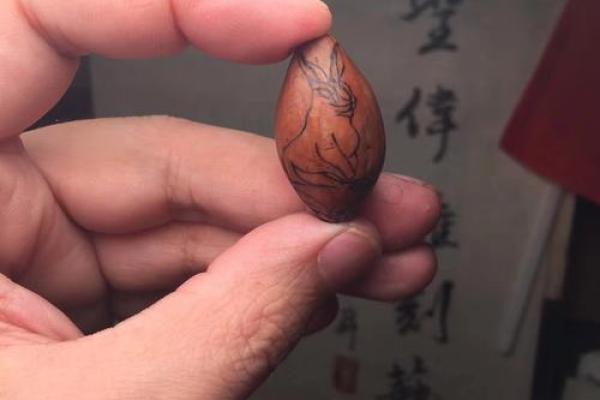 橄榄核雕刻：火命的人生之路与象征图案的深意