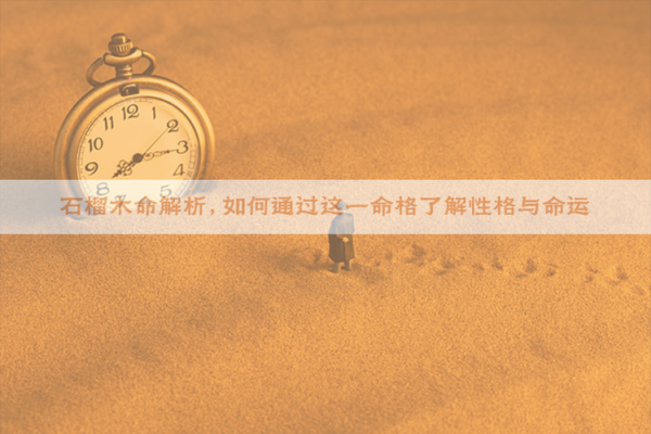 石榴木命的秘密：与哪些元素最相配，开启你的命理之旅！