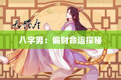 八字男：偏财命运探秘