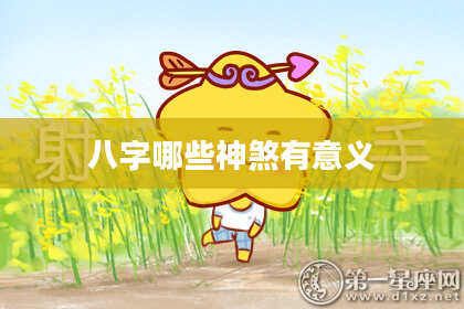 八字哪些神煞有意义
