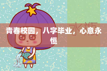 青春校园,八字毕业,心意永恒
