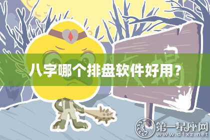 八字哪个排盘软件好用？