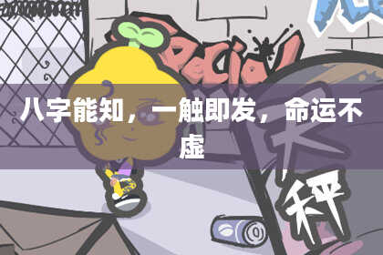 八字能知，一触即发，命运不虚